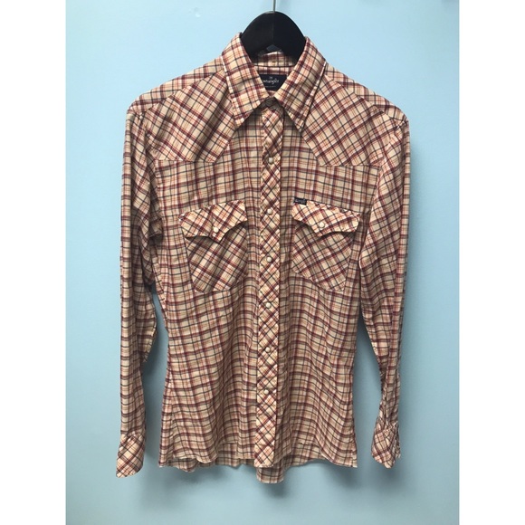 Vintage Wrangler Button Down - Picture 1 of 2